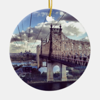 59th Street Bridge Ceramic Tree Decoration