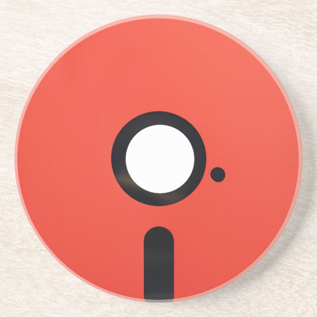 5.25 Floppy Disc Coaster (Front)