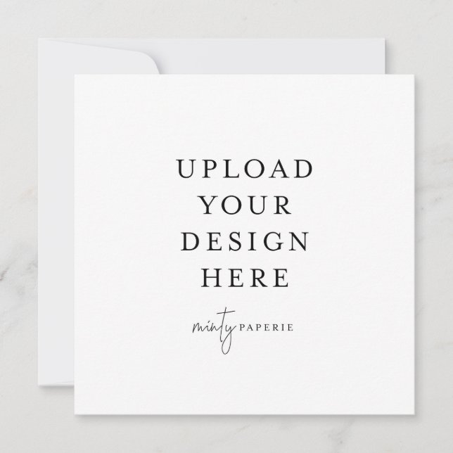 5.25" x 5.25" Square Invitation (Front)