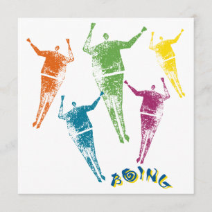 5.25x5.25 Boing Boing Barbeque customisable Invite