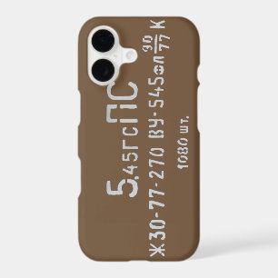 5.45X39 AK-74 Ammo Can iPhone Case