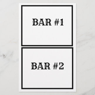 5.5" x 8.5" Flyer for candy bar wrappers