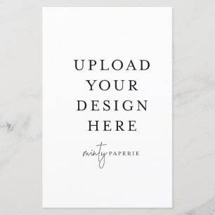 5.5" x 8.5" Portrait Flat Sheet