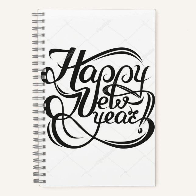 5.5" x 8.5" Spiral Noteboook Notebook (Front)