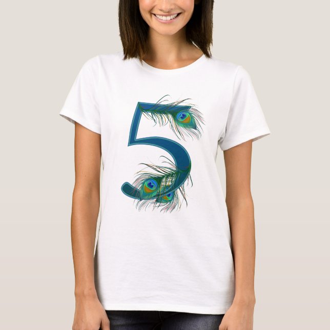 5 / 5th / 5th Anniversary / number 5 T-Shirt (Front)