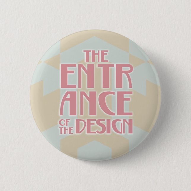 5.7cm Can batch [Art Deco] 6 Cm Round Badge (Front)