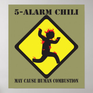 5 Alarm Chilli Poster