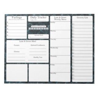5 and 1 | Menu Planner | Grocery List Notepad