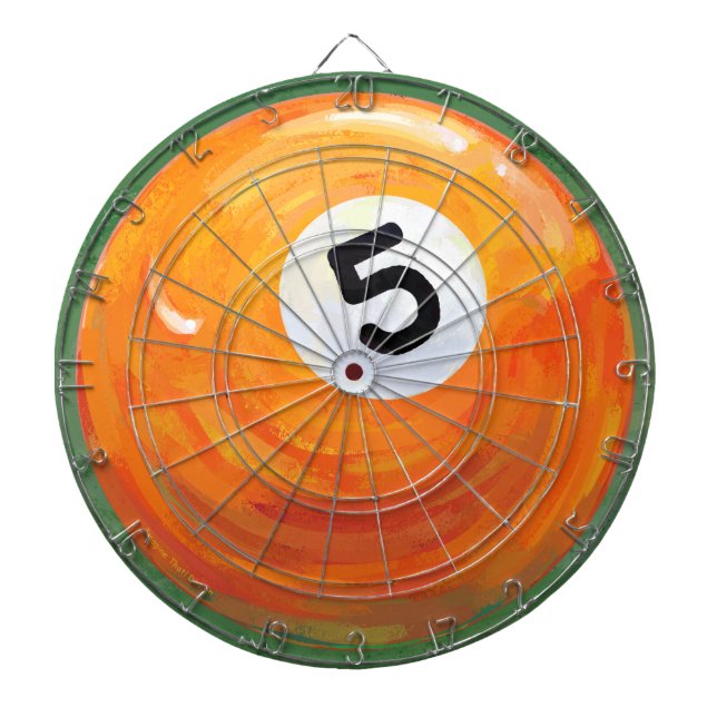 5 Ball Dartboard (Front)