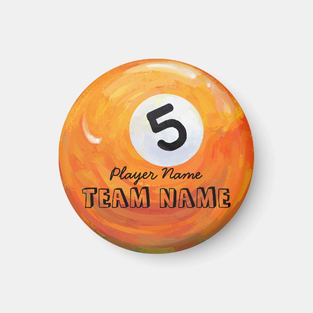 5 Ball Magnet (Front)