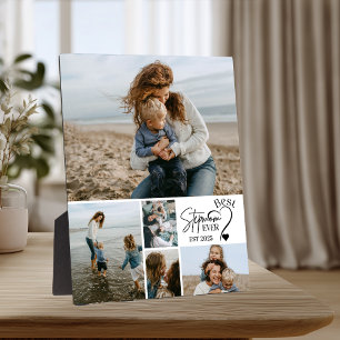 5 Best Stepmom Ever Custom Photo Collage  Plaque