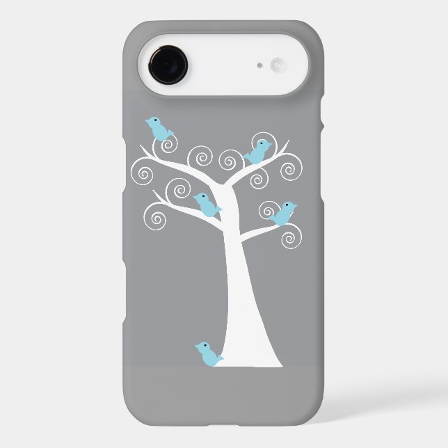 5 Bluebirds in a Tree Case-Mate Case (Back)