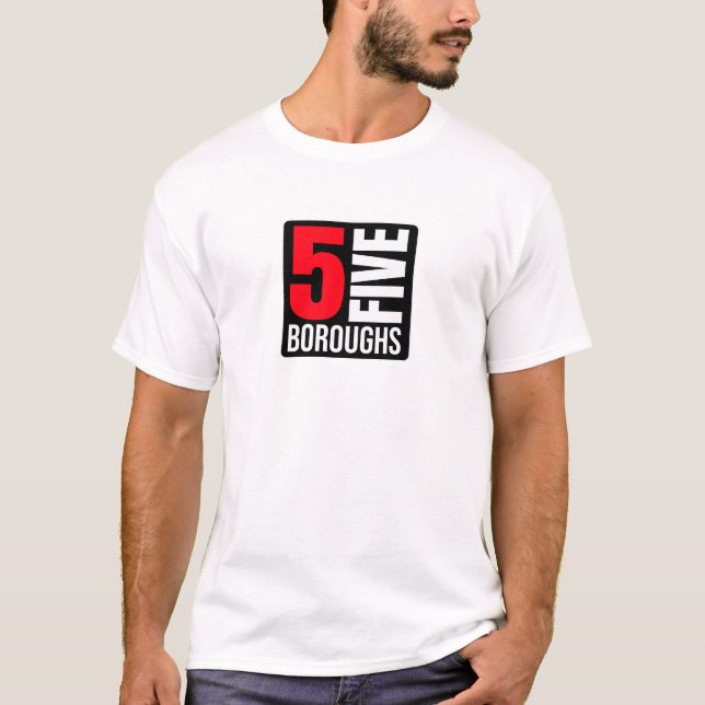 5 Boroughs T-Shirt (Front)