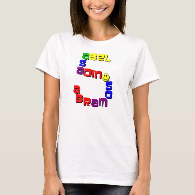 5 boys names.gif T-Shirt (Front)