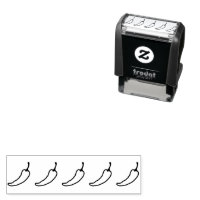 5 Chilli Pepper Spice Rating Book Self-inking Sta