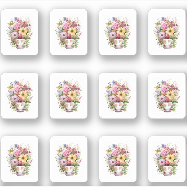 5 Cup of Flowers (Front)