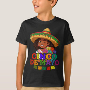 5 de mayo anime girl otaku girl cinco de mayo T-Shirt