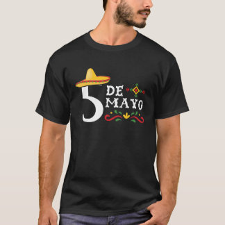 5 De Mayo Mexico Pride Mexican Festival Cinco de M T-Shirt