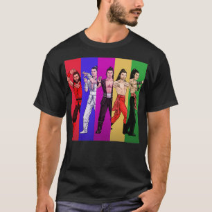 5 Deadly Venoms Color Collage T-Shirt