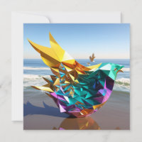 5-dimensional origami seabird
