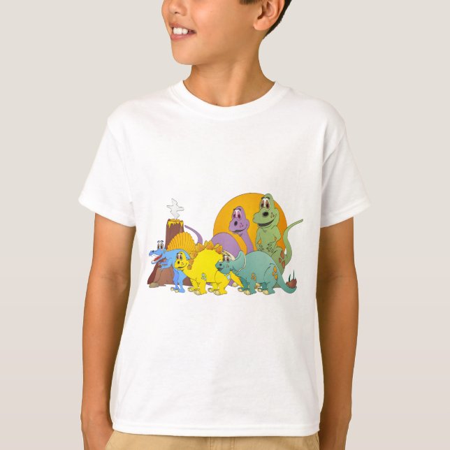 5 Dinosaur Friends T-Shirt (Front)