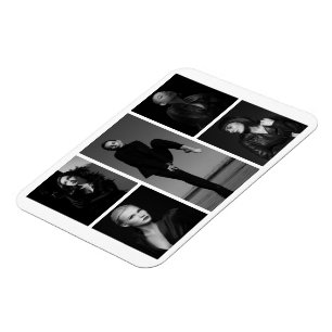 5 Editable Photo Collage Magnet