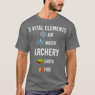 5 Elements Archery  T-Shirt