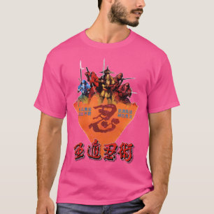5 Elements Ninja Martial Arts Vintage Movie Kung F T-Shirt