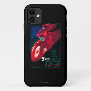 5 Gran Premio Internat'l Motorcycle Poster iPhone 11 Case