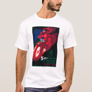 5 Gran Premio Internat'l Motorcycle Poster T-Shirt