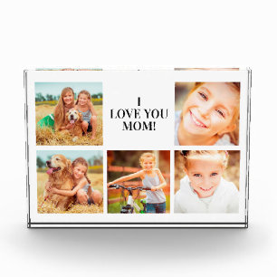 5 Image Photo Block for Mum