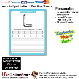 5 Learn To Spell Letter L Teacher Home Schooling