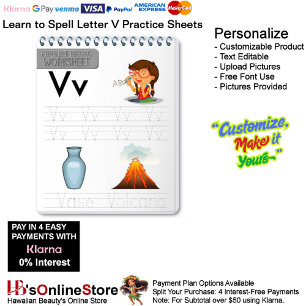 5 Learn To Spell Letter V Teacher Home Schooling