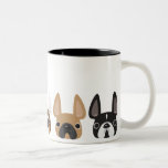 5 Little Frenchies Mug<br><div class="desc">Colourful French Bulldog illustrations to warm any Frenchie lover's heart.</div>