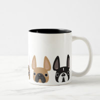 5 Little Frenchies Mug