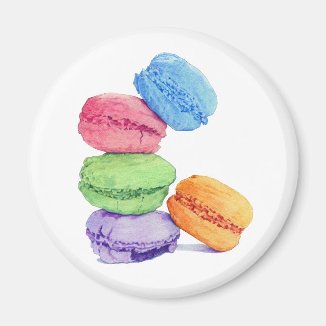 5 Macarons Magnet (Front)