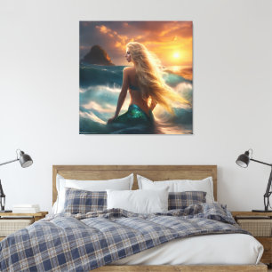 #5 Mermaid Life Canvas Print