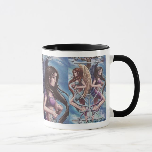 5 of Swords Mug 78 Tarot Mug (Right)