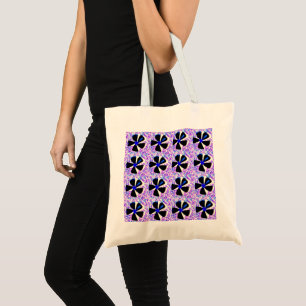 5 petal pinwheel flower Thunder_Cove Tote Bag