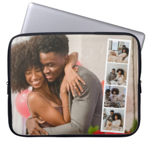5 Photo Booth Modern Personalised Laptop Sleeve