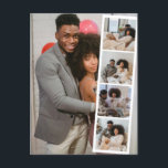 5 Photo Booth Modern Personalised Postcard<br><div class="desc">Five Photo Booth Modern Personalised postcard for you to customise with your own photographs from Ricaso  

 CHANGE THE SAMPLE PHOTOS TO YOUR OWN</div>