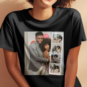 5 Photo Booth Modern Personalised T-Shirt