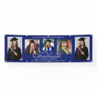 5 Photo Collage Congratulations Graduate 2024 Blue