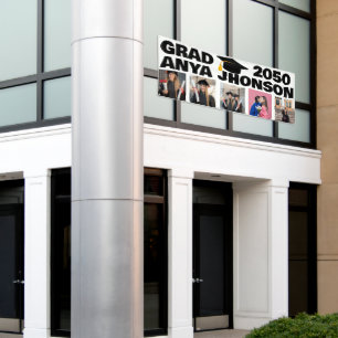 5 Photo Graduation Collage Graduate Class of 2050 Banner