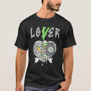 5 Retro Green Bean Loser Lover Heart Shoes 5S Gree T-Shirt