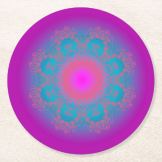 5 ROUND PAPER COASTER