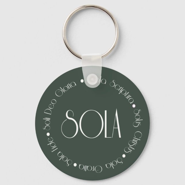 5 Solas Key Ring (Front)