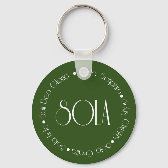 5 Solas Key Ring (Front)