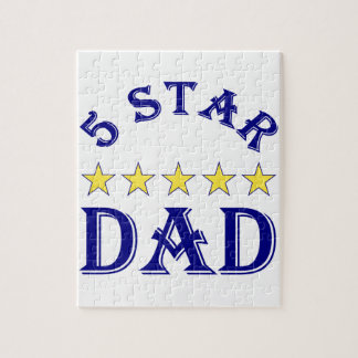 5 Star Dad Jigsaw Puzzle