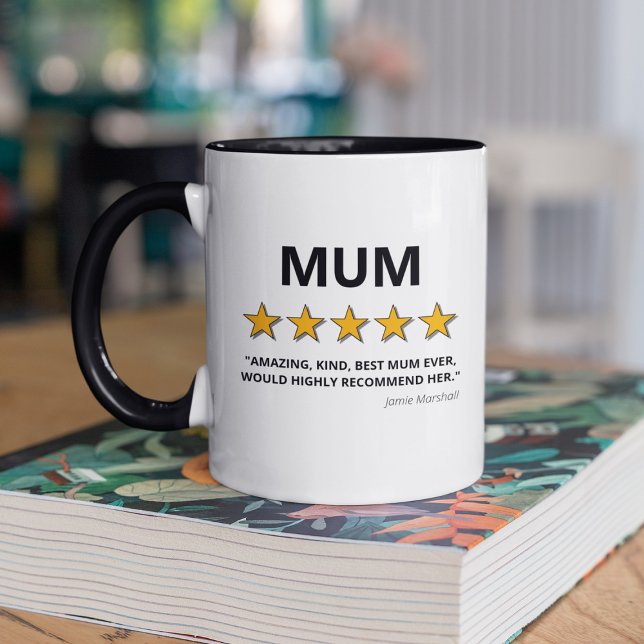 5 Star Review Best Mum Ever Mug (Creator Uploaded)